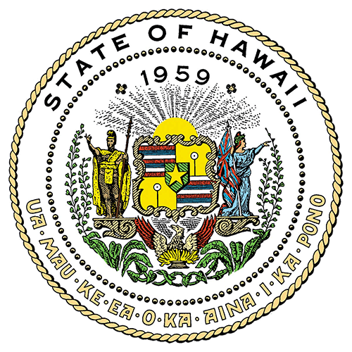 State of Hawaii Seal.