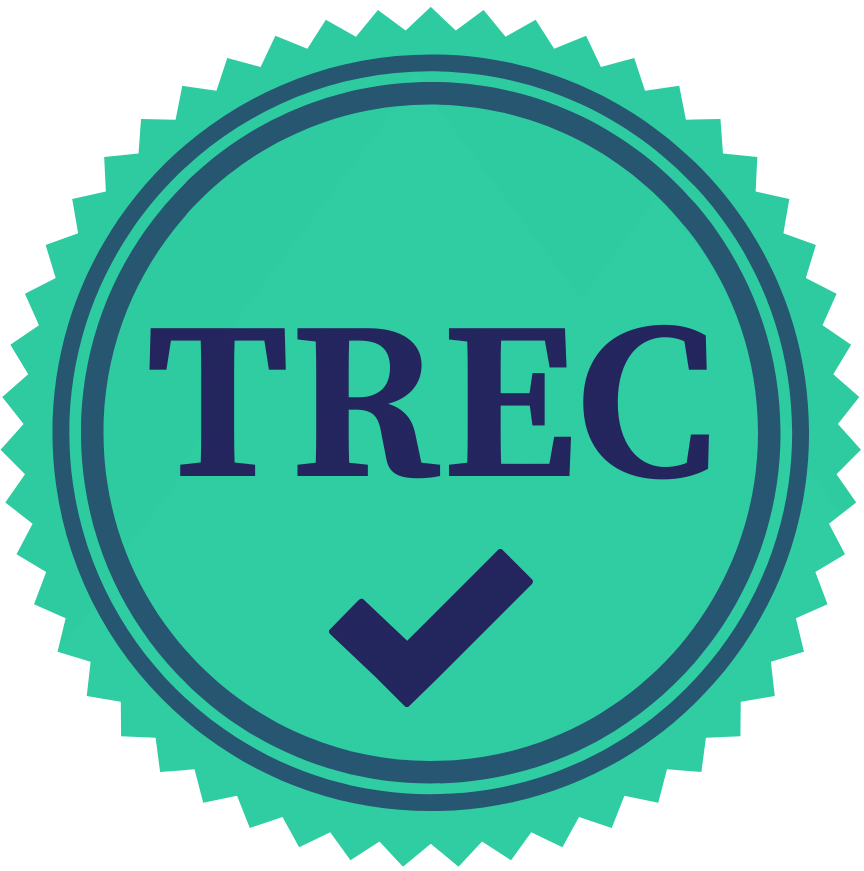 TREC approval seal.
